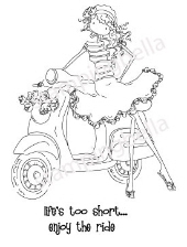 Stamping Bella - Vienna and her Vespa