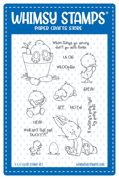 Whimsy Stamps - Whoopsie Clear Stamps