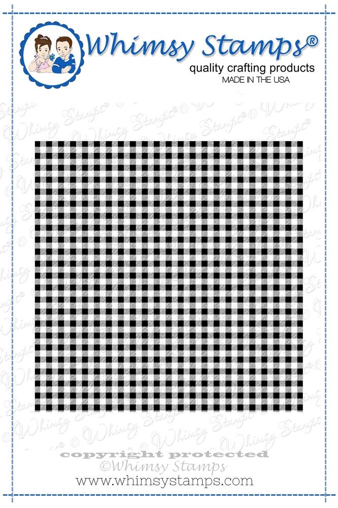 Whimsy Stamps - Gingham Background