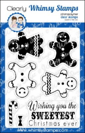 Whimsy Stamps - Gingerbread People - Clear Stamps