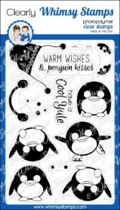 Whimsy Stamps - Penguin Fun - Clear Stamps